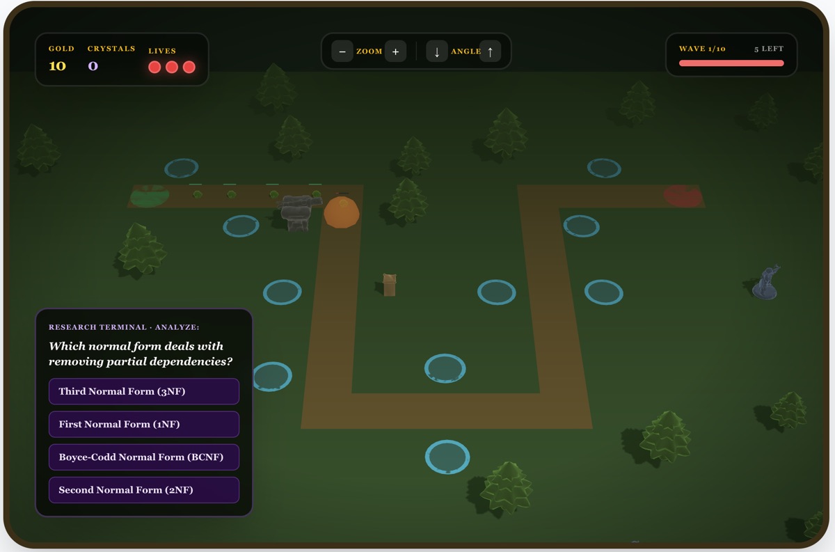 TD Quest gameplay
